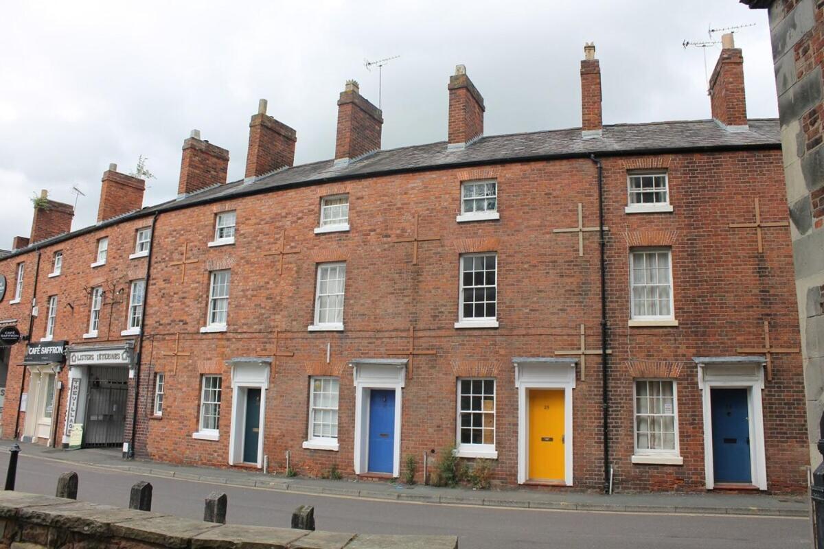 Shrewsbury Georgian Town House - Hills Lane Villa ภายนอก รูปภาพ