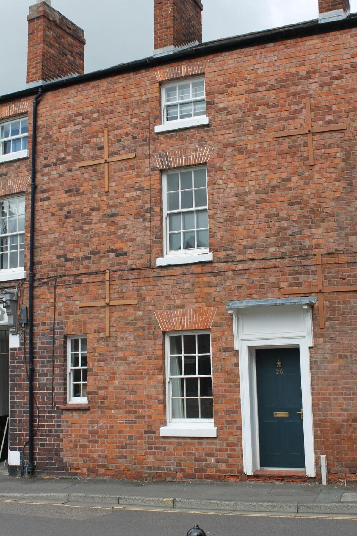 Shrewsbury Georgian Town House - Hills Lane Villa ภายนอก รูปภาพ