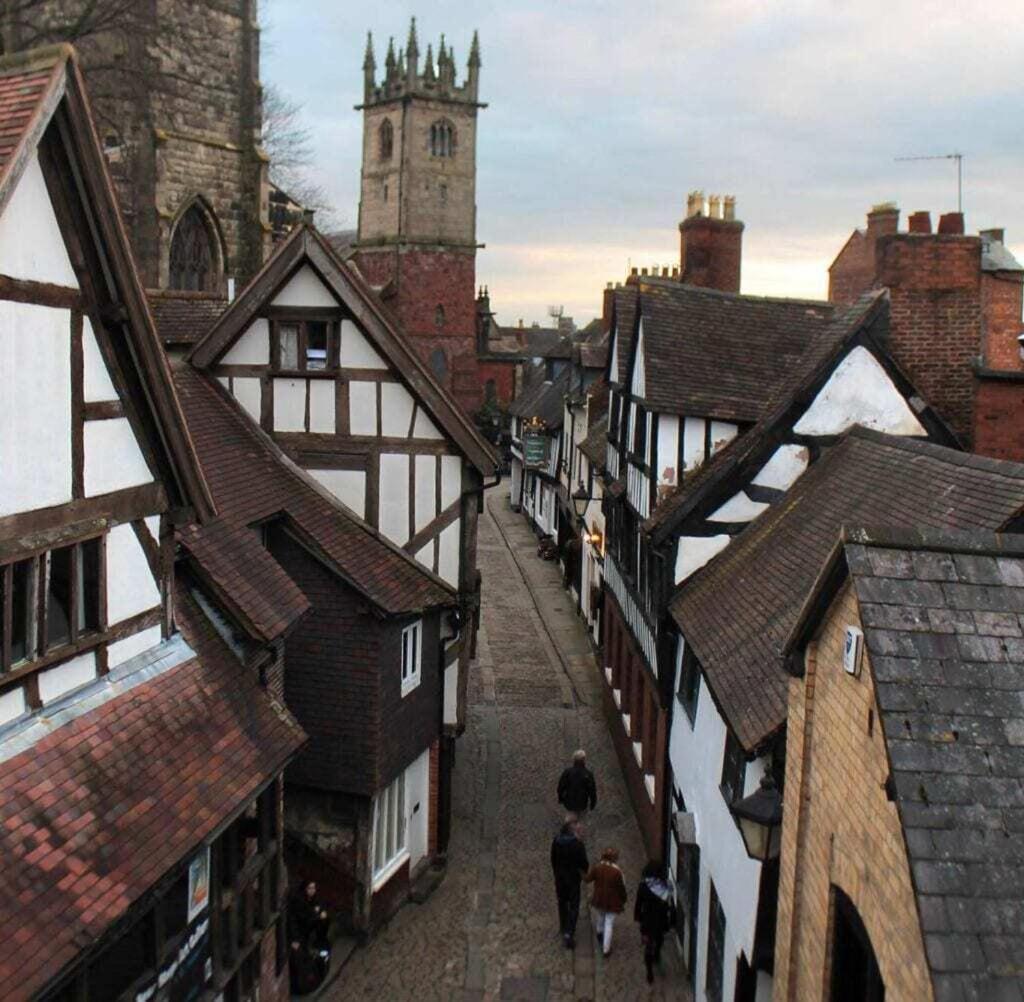 Shrewsbury Georgian Town House - Hills Lane Villa ภายนอก รูปภาพ